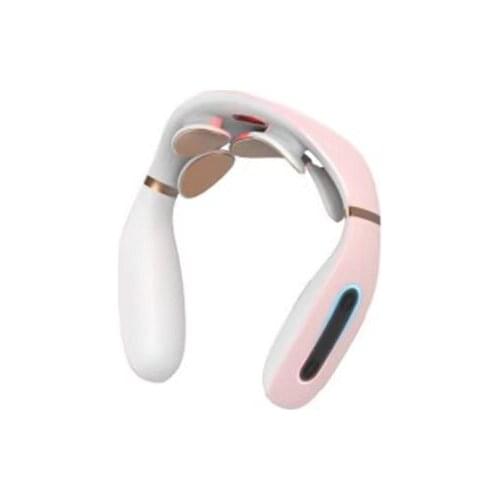 Portable Smart Electric Remote Control Hot Compress EMS Electric Pulse Smart Neck Massager TENS Cervical Massager Health Care