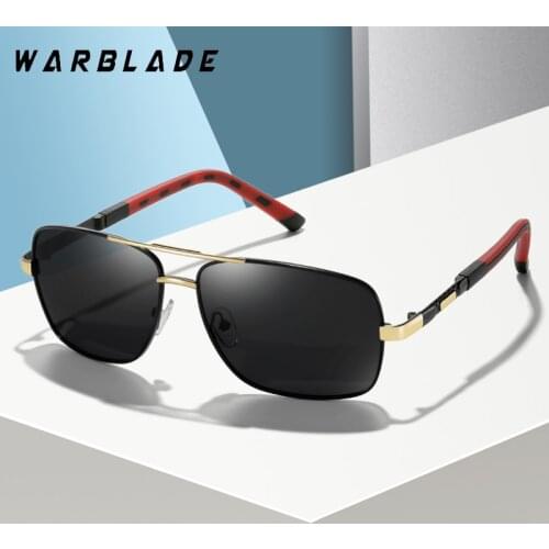 2021 New Polarized Sunglasses Men Brand Design Classic Pilot Sun Glasses Male Coating Lens Shades Vintage Gafas De Sol Hombre