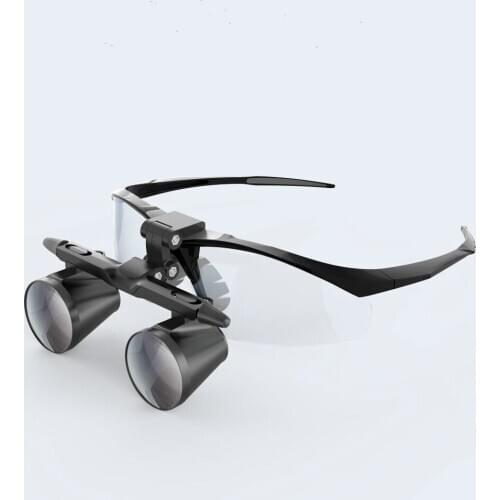 2.5X 3.5X Binocular Magnifying Dental Loupe Surgical Magnifier for Medical Operation Cosmetic Surgery with LED Head Lamp