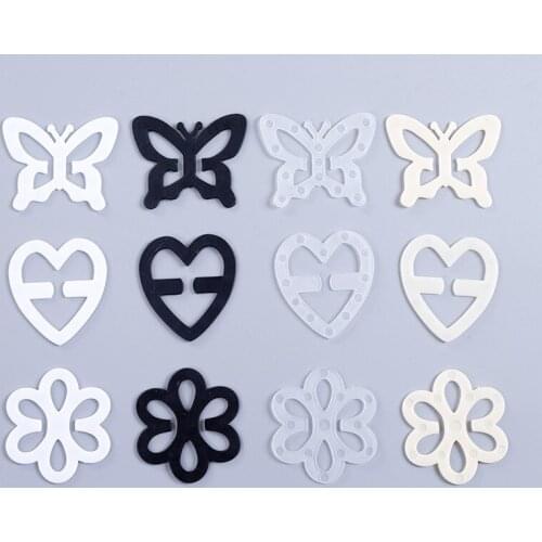 3Pcs/Set Invisible Bra Clips Popular Straps Holders Underwear Fasteners Stealth Buckle Plastic Bra Buckle Intimates Accessories