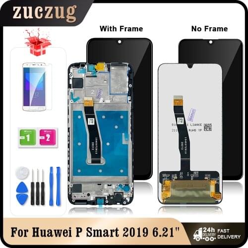 6.21" For Huawei P Smart 2019 LCD Display Touch Screen Digitizer Assembly For Huawei POT-LX1 L21 LX3