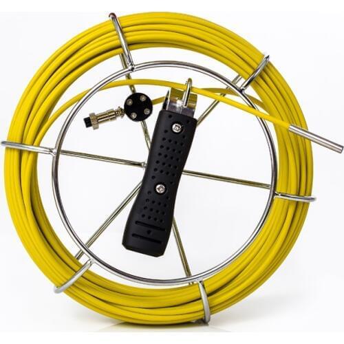 Accessories 6.5mm/17mm/23mm camera head with 20m cable/battery box for Sewer Drain Pipe Inspection Camera System AP70 AP71 WP90