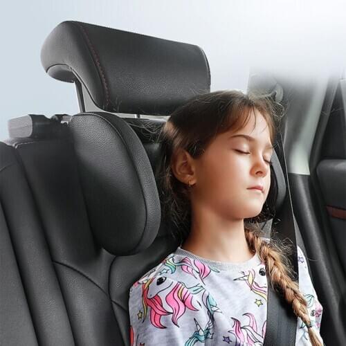 Car Seat Headrest Pillow Travel Rest Neck Pillow Support Solution For Jaguar XF XJ XJS XK S-TYPE X-TYPE XJ8 XJL XJ6 XKR XK8 XJS