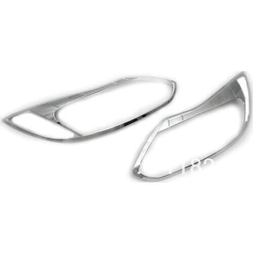 Car Styling Chrome Head Light Cover For Ford Focus MK3 Sedan & Hatchback 2012-2013