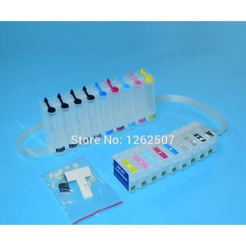 Free shipping!! Ciss ink system For Epson R3000 Ciss ink tank For Epson T1571-T1579 with auto reset chip