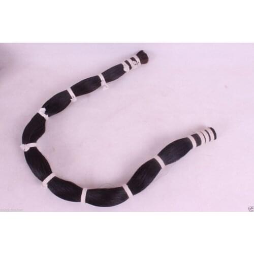 Free shipping Advance Model 200g violin bow horse hair natural Horse Tail Bow Hair 75cm-80cm