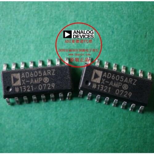 5pcs / lot ad605arz ad605ar ad605 SOP16 variable gain amplifier chip is brand new and original