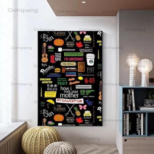 Canvas Painting Movie Film Poster Hd Printed Quadro Wall Art Prints Wall Picture for Living Room Home Corridor Decor