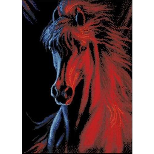 Ice and fire patterns counted 11CT 14CT DIY Cross Stitch Sets wholesale Cross-stitch Kits Embroidery Needlework