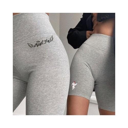 New Cycling Running Fitness High Waist Women 2021 Sports Shorts Push Up Hip Side Pocket Gym Shorts Leggings Workout Slim Casual