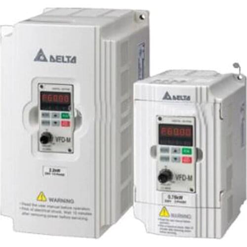 New product VFD-M series l VFD004M21A VFD015M21A 220V / 380V 0.4KW / 0.75kw /1.5kw /2.2kw inverter