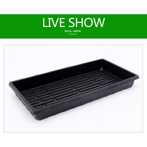 Garden Durable Seed Starter Growing Trays Rectangular Vegetable Seedling Tray For Leaf Inserting And Soaking Pot семена цветов