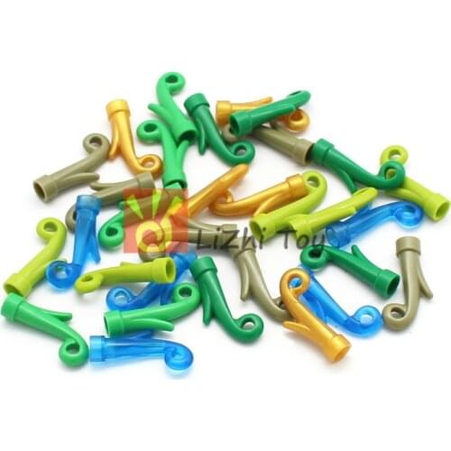 Moc Plant Grass Stem 15279 DIY Enlighten Building Blocks Bricks Compatible with Assembles Particles Construction Classic Brand