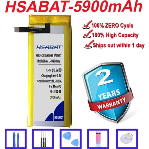 Top Brand 100% New 5100mAh 4841105-2S Battery for GPD MicroPC Handheld Gaming Laptop GamePad tablet pc in stock