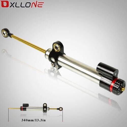 UNIVERSAL MOTORCYCLE STABILIZER STEERING DAMPER MOUNTING BRACKET SUPPORT KIT FOR SUZUKI TU250X 2009 GSX 250R/ABS GSX1400