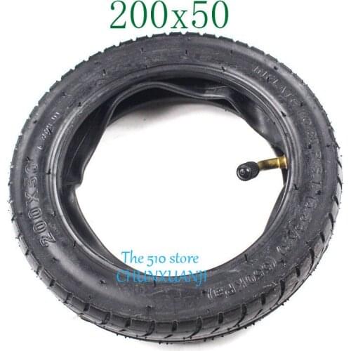 8x2'' electric Gas Scooter wheelchair wheel Pneumatic Tire 200x50 Electric Scooter Tyre and inner tube 8" Scooter Tyre