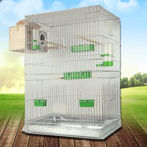 Large Bird Cages for Parrots Parakeet Octopus Metal Birdhouse Heightened Breeding Cage Bird Kages Bird Nest Pigeon Supplies