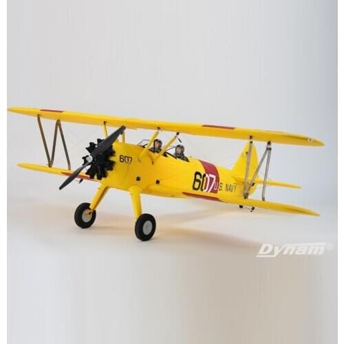 Dynam New Arrival Foam RC Biplane Model PT17 1300mm PNP 8977
