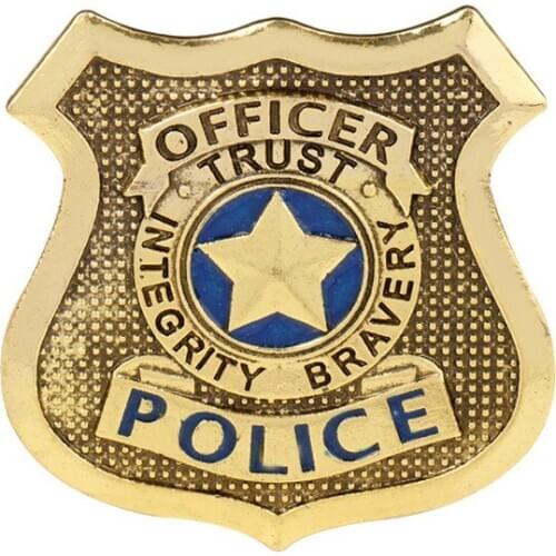 Rabbit Judy Hopps Enamel Pin POLICE OFFICE Clothes Shirt Pin Badge Jeans Brooch Fashion Jewelry Accessory Brooches for Women