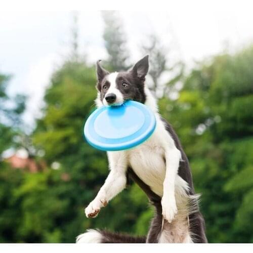 1 Pc Interactive Dog Chew Toys Resistance Bite Soft Puppy Pet Toy for Dogs Pet Training supplies Dog Flying Discs