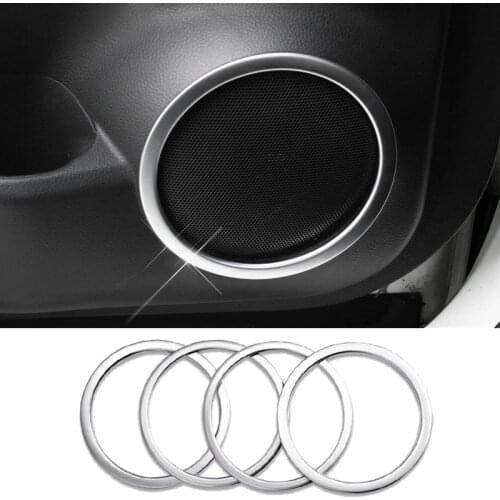 Car Interior Speaker Horn Frame Trim Decoration Ring for Nissan Qashqai 2014-2020 2016 2017