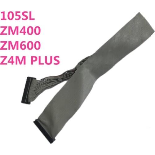 Used 105SL Print Head Data Cable For Zebra ZM400/600 Z4M PLUS Barcode Printer Accessories