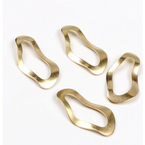 Brass Geometry Charms, Raw Brass Earrings Findings,Raw Brass Pendant,Brooch, Earrings Brass Charm,31.5mmX16mm-RB1366