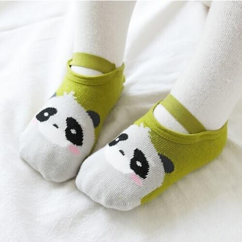 Newborn Infant Non Slip Socks Toddler Boys Girls Cotton Warm Short Animal Print Funny Cute Ankle Sneakers Socks Baby Accessories