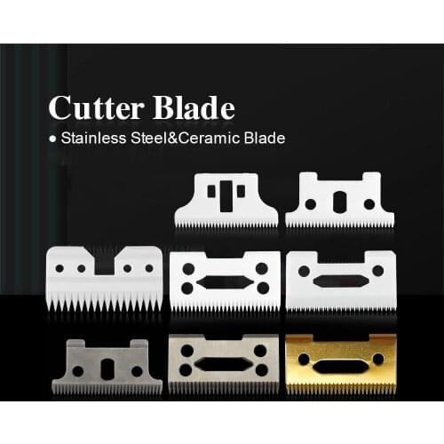 Barber Accessory Pro Hair Clipper Trimmer Metal Blade Cutter Replacement Ceramic Clipper Blades For Andis D8 Wahl 8081 8054 8148