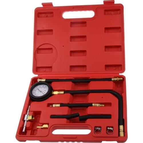 Professional TU-113 Fuel Injector Injection Pump Pressure Tester - 9 Piece Kit