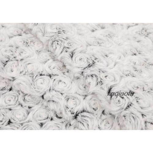Factory direct sales PV fleece bottom grinding ring twisted rose velvet home textile fabric