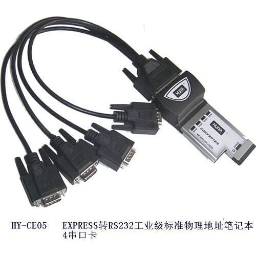 [SA] EXPRESS 232 notebook four serial card HY-CE05 original spot
