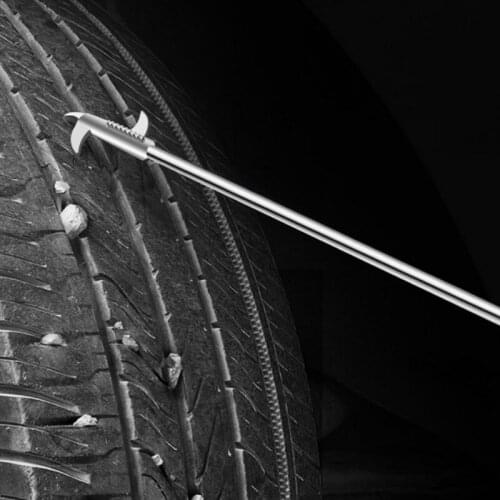 Car Tire Stone Cleaning Hook Car Explosion Proof Alloy Stone Hook Multifunctional Stone Cleaning Tool Beauty Maintenance