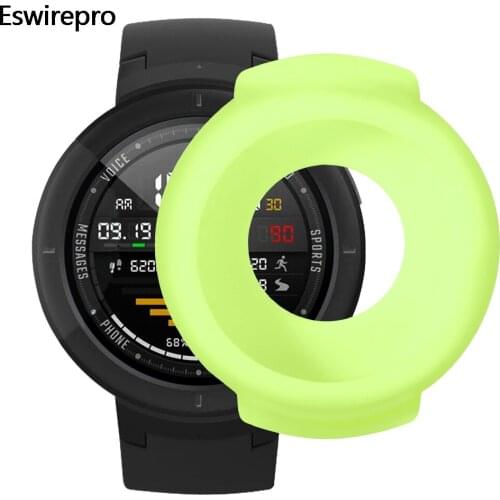 Silicone Bracelet For Xiaomi Huami Amazfit Verge 3 Silicone Protector Frame Case Full Cover Soft Strap For Huami Amazfit 3 Verge