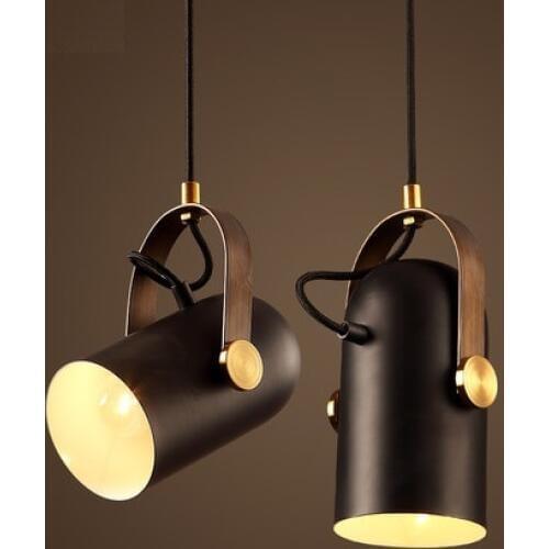 DIY Simple Loft Style Modern LED Pendant Light Fixtures Vintage Industrial Lighting Indoor Dining Room Iron Hanging Lamp