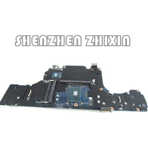 Yourui For DELL Precision 7520 M7520 Laptop motherboard With I5-7440HQ CPU CN-00G75Y 00G75Y CAP00 LA-E311P MB 100% Fully Tested