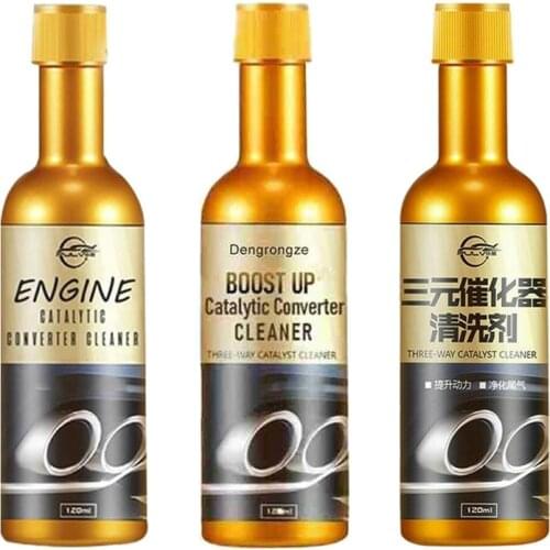 120ml Instant Car Cleaner Catalytic Converter Easy To Clean Engine Accelerators Detergent Reduce Fuel Consumption and Odor