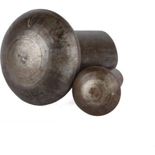 3pcs M12 GB867 Semicircular head rivet Natural round head solid Iron rivets 16mm-50mm Length