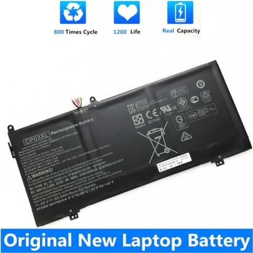 CSMHY NEW CP03XL Battery For HP Spectre x360 13-ae049ng 13-ae040ng 13-ae052nr 929066-421 929072-855 HSTNN-LB8E 11.55V 5275mAh