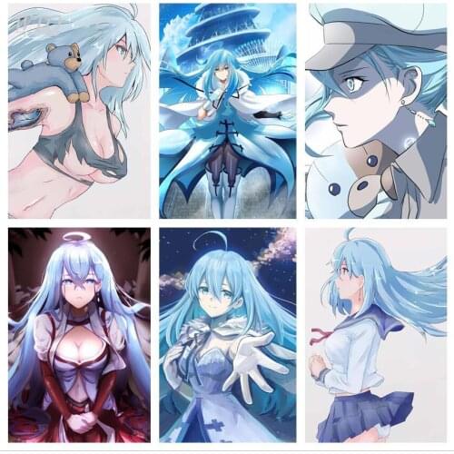 Anime Posters Vivy Fluorite Eyes Song Retro Poster Canvas Painting Wall Decor Poster Wall Art Picture Room Decor Home Decor