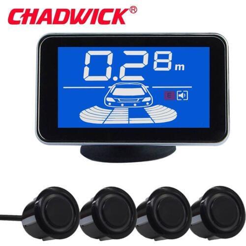 Universal Car LCD Parking Sensor With 4 Sensors Car Sensor Reverse Assistance Backup Radar Monitor Detector System CHADWICK 2020