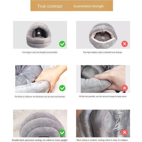 Cats kennel winter winter warm four seasons general purpose cat house villa fully enclosed pet supplies