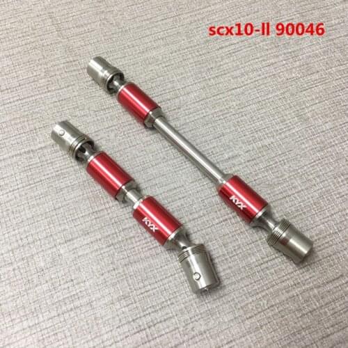 KYX stainless steel drive shaft CVD for Axial wraith / scx10-ll 90046 / scx10 1/10 rc car