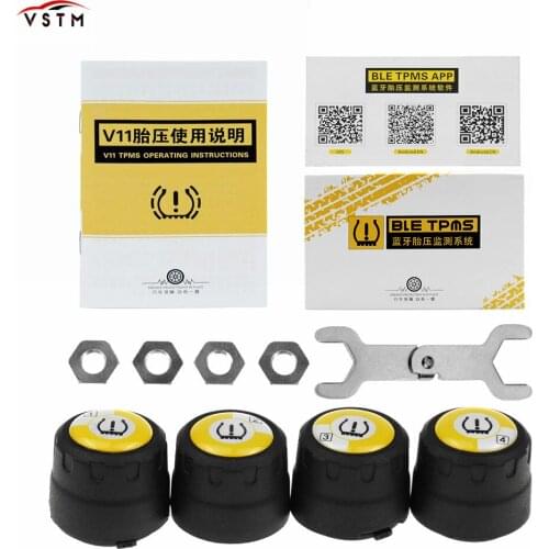 2021 Hot Saleing Sensors Bluetooth 4.0Bes BLE TPMS Low Energy Car External Sensor TPMS Tire Pressure Monitoring System