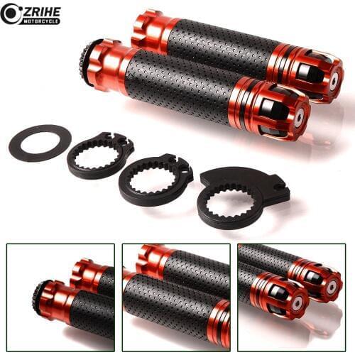 For Suzuki GSXR 600 750 1000 1300 Sv650 B-king TL1000 DL650 DL1000 7/8'' 22mm Motorcycle None-Slip CNC Aluminum Handle Grips