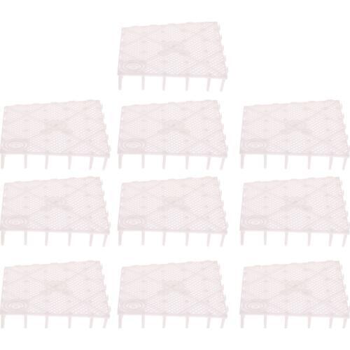 Food-Grade Plastic Aquarium Fish Tank Bottom Filter Board Plate 10 PCS