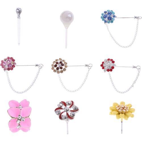 New Beautiful Metal Hair Clip Flower Hairpins Hair Clips for Doll for BJD 1/3 1/6 Doll Hair Accessories