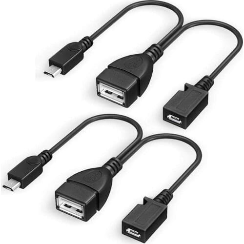 2 Pack Usb Port Terminal Adapter Otg Cable For Fire Tv 3 Or 2nd Gen Fire Stick dropshipping