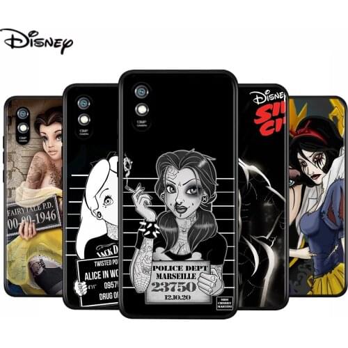 Silicone Cover Disney Bad Princess For Xiaomi Redmi 9 9T 9C 8 7 6 Pro 9AT 9A 8A 7A 6A S2 5 5A 4X GO Phone Case