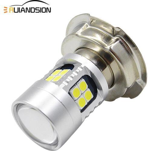 1piece 6-24V LED P26S Motorcycle Headlight Bulb 800Lm 22SMD 3030 Lamp Scooter Accessories Moto DRL Lights For Suzuki Honda Dio